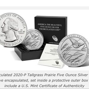 5-oz Silver Tallgrass Prairie National Preserve